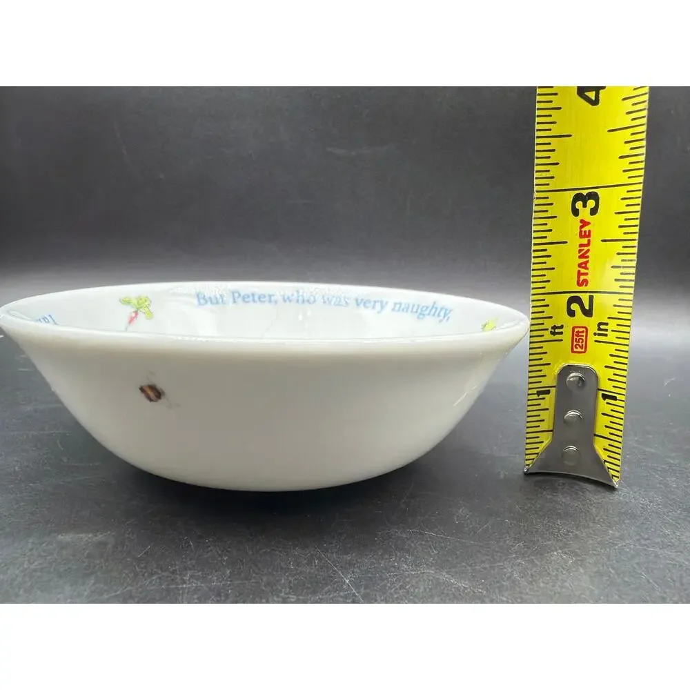 Wedgwood Peter Rabbit Bowl 2014 Mr McGregor Beatrix Potter 6” Nursery Dish